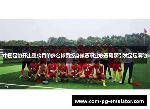 中国足协开出重磅罚单多名球员终身禁赛职业联赛风暴引发足坛震动